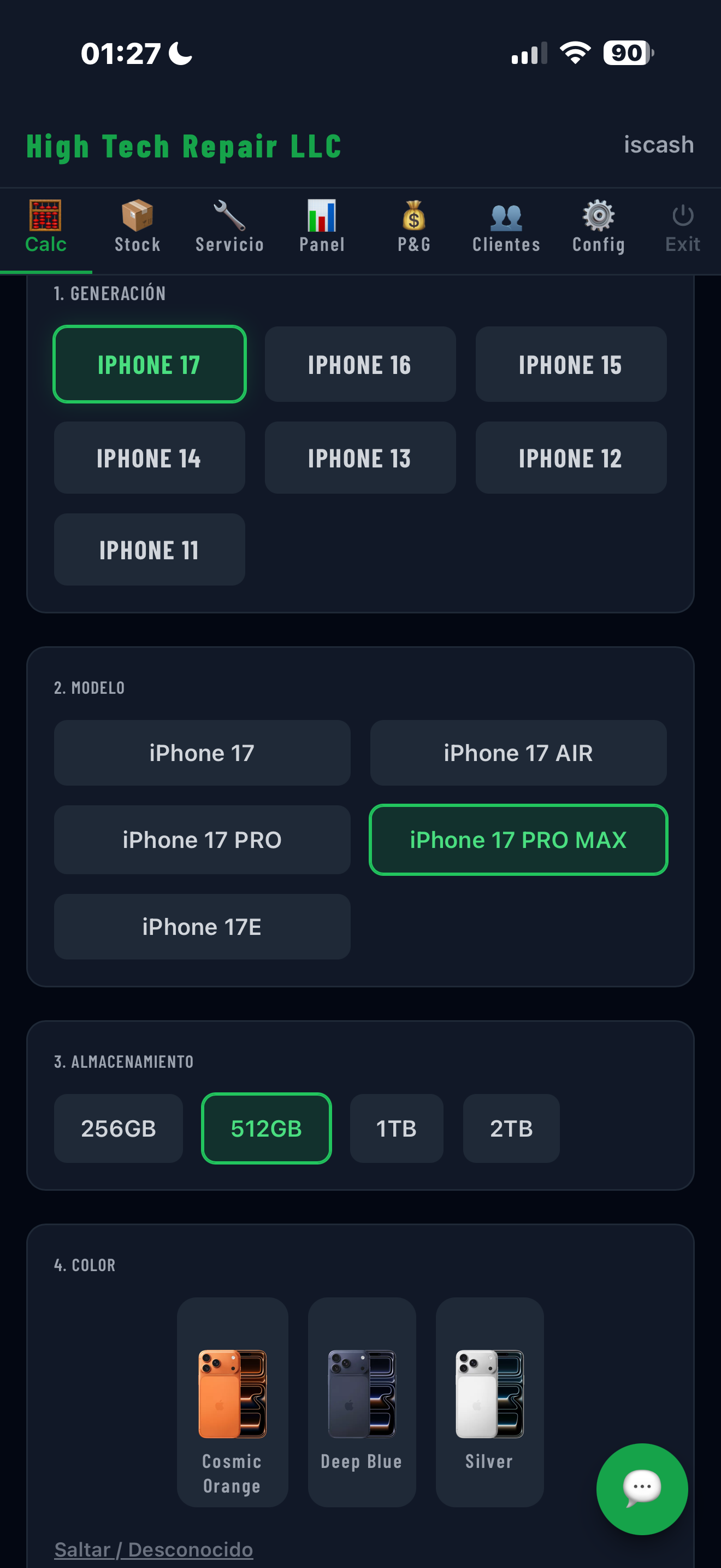 Buy calculator